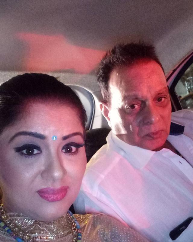 Sudha and her husband Ravi Dang
