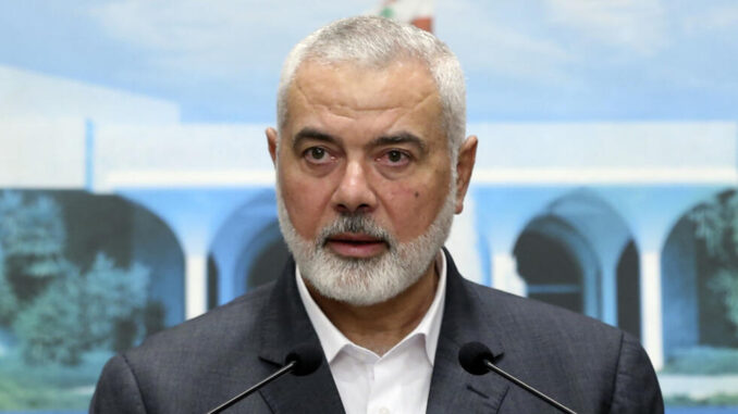 Ismail Haniyeh Biography