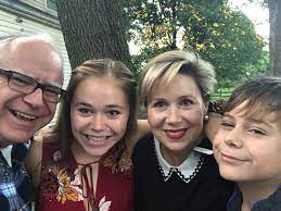 Tim Walz and his Family.